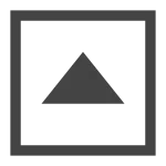 Caret Square Up O SVG Icon